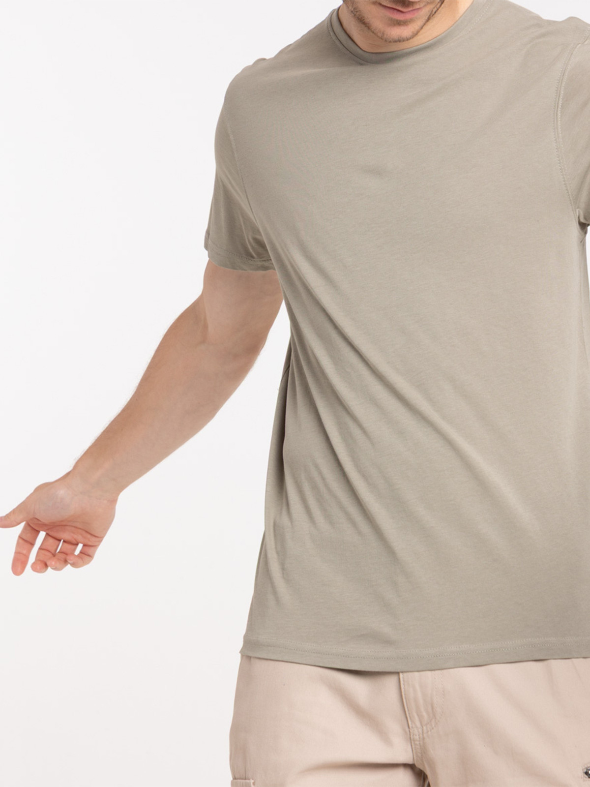 T-shirt col rond uni homme T-shirt col rond uni homme