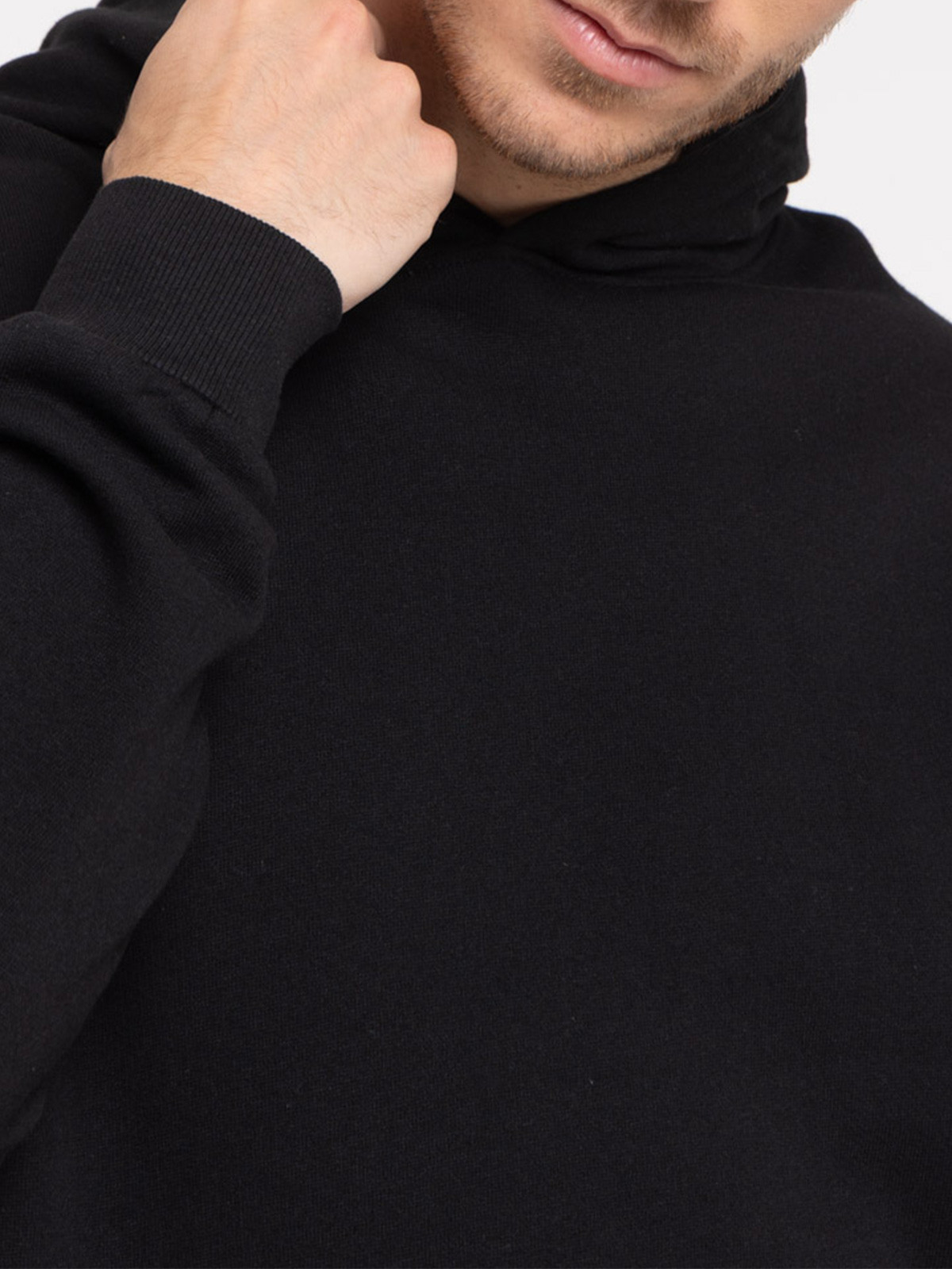Sweat à capuche noir homme Sweat à capuche noir homme