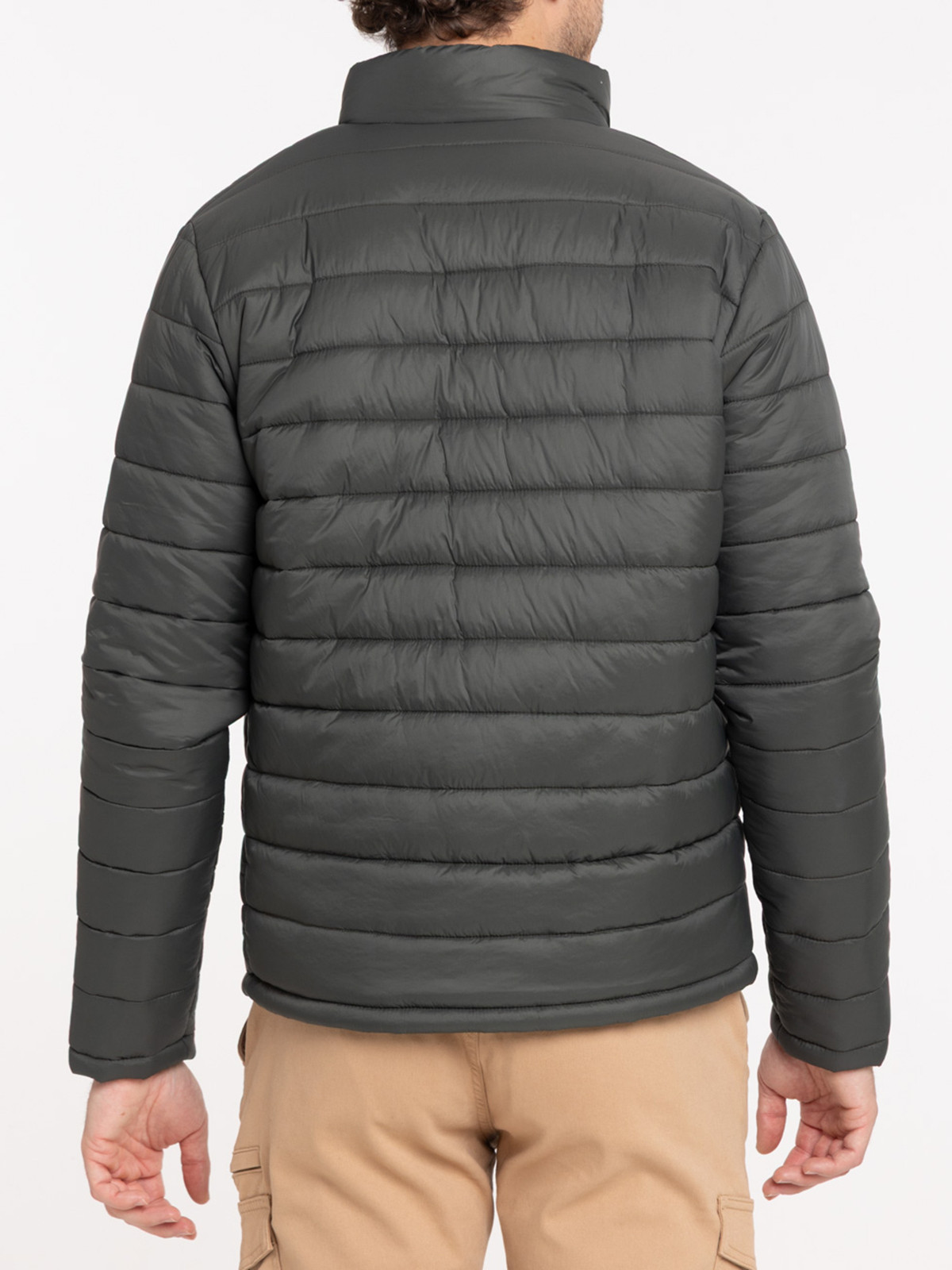 Doudoune légère gris ardoise homme