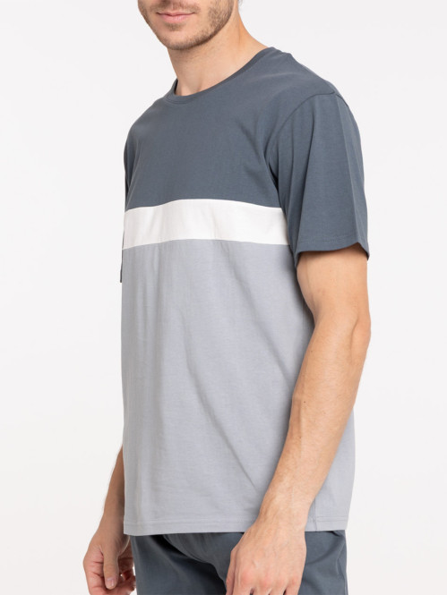 Pyjashort tricolore homme Pyjashort tricolore homme