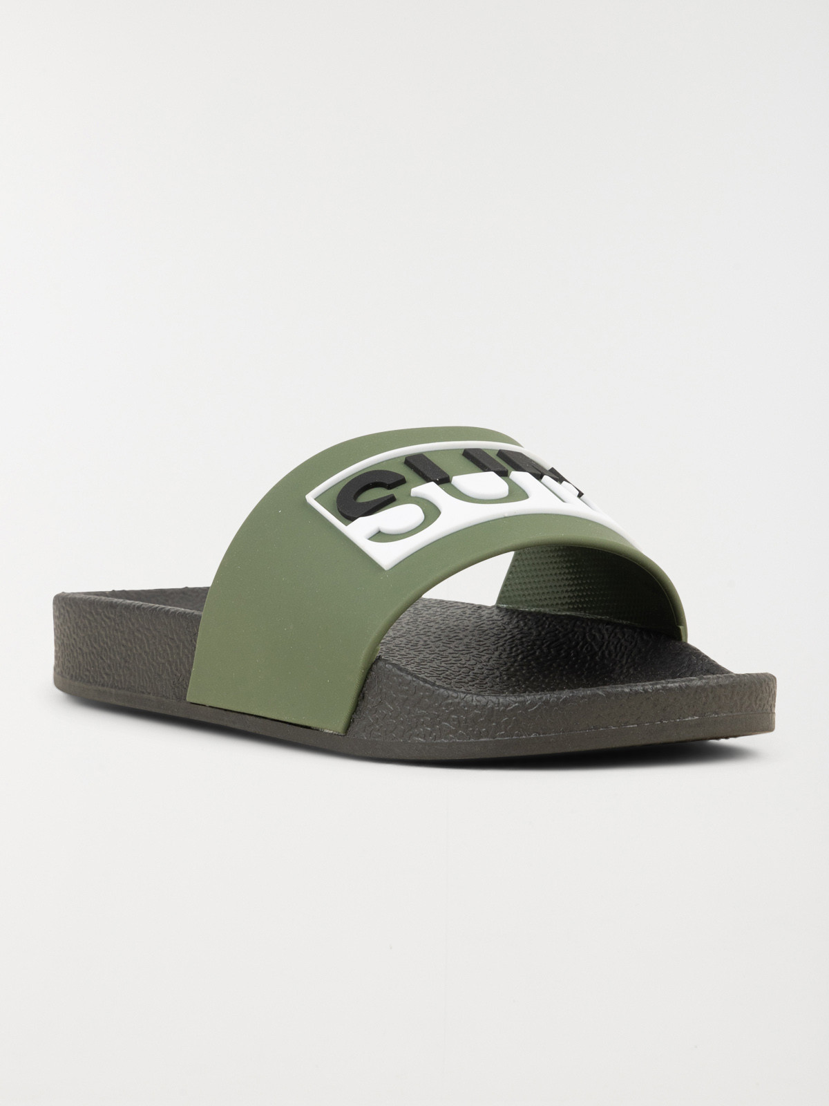 Claquette garcon kaki 31 38