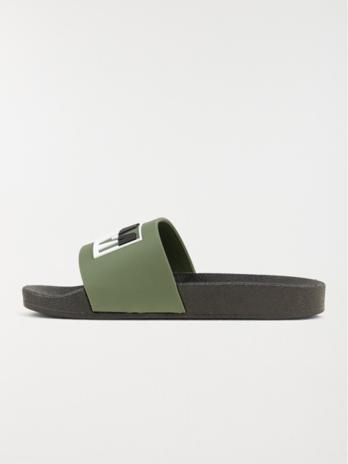 Claquette garçon kaki (31-38) Claquette garçon kaki (31-38)