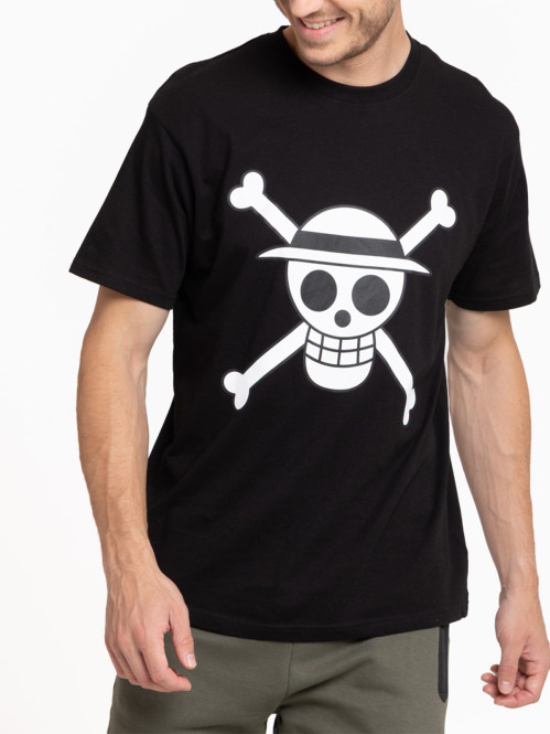 T-shirt One piece noir homme