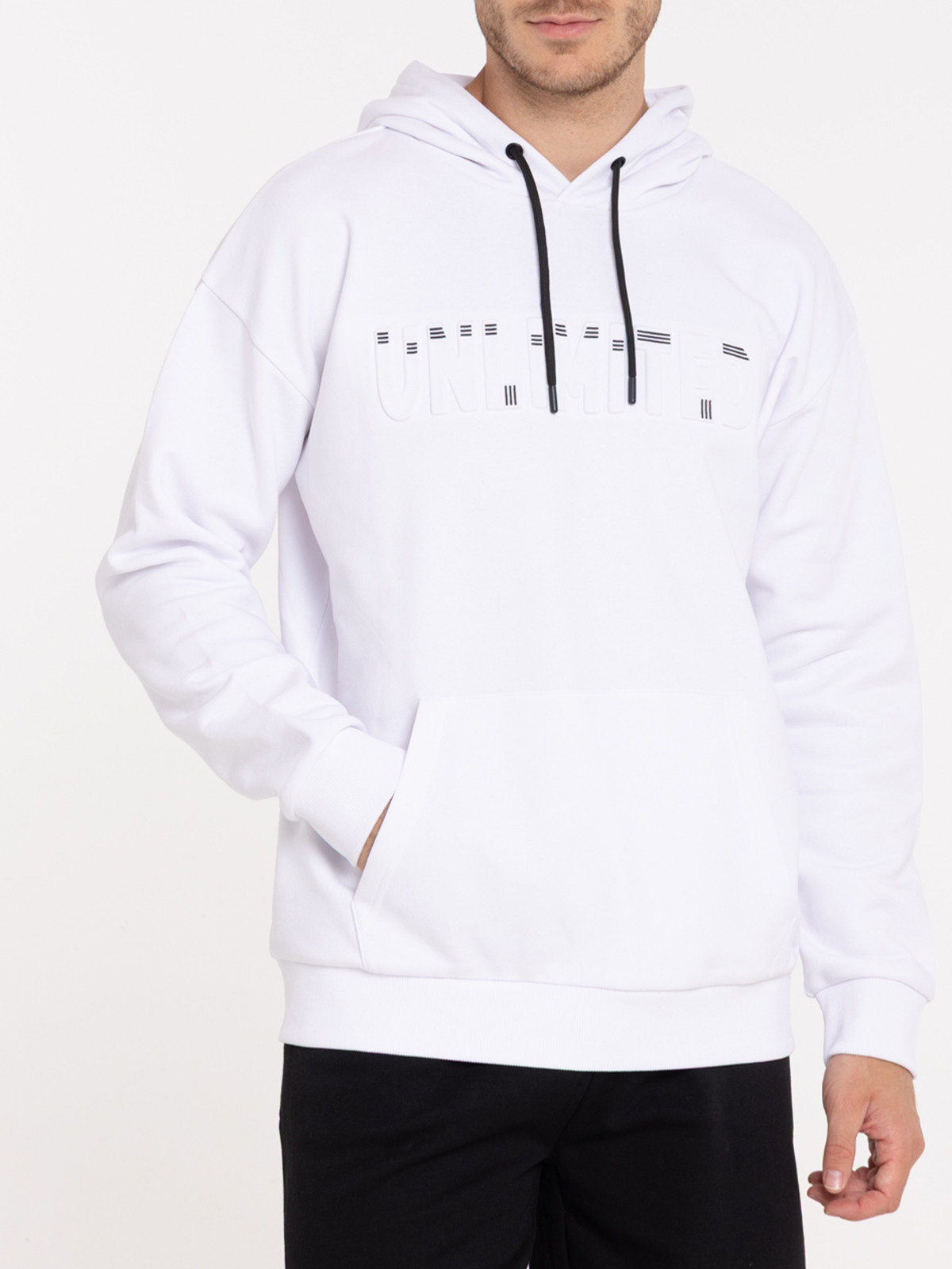 Sweat à capuche bicolore homme Sweat à capuche bicolore homme