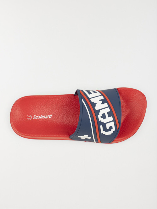 Claquette garçon gamer rouge (31-38) Claquette garçon gamer rouge (31-38)