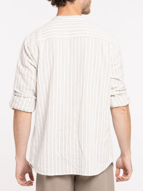 Chemise rayée homme coloris...