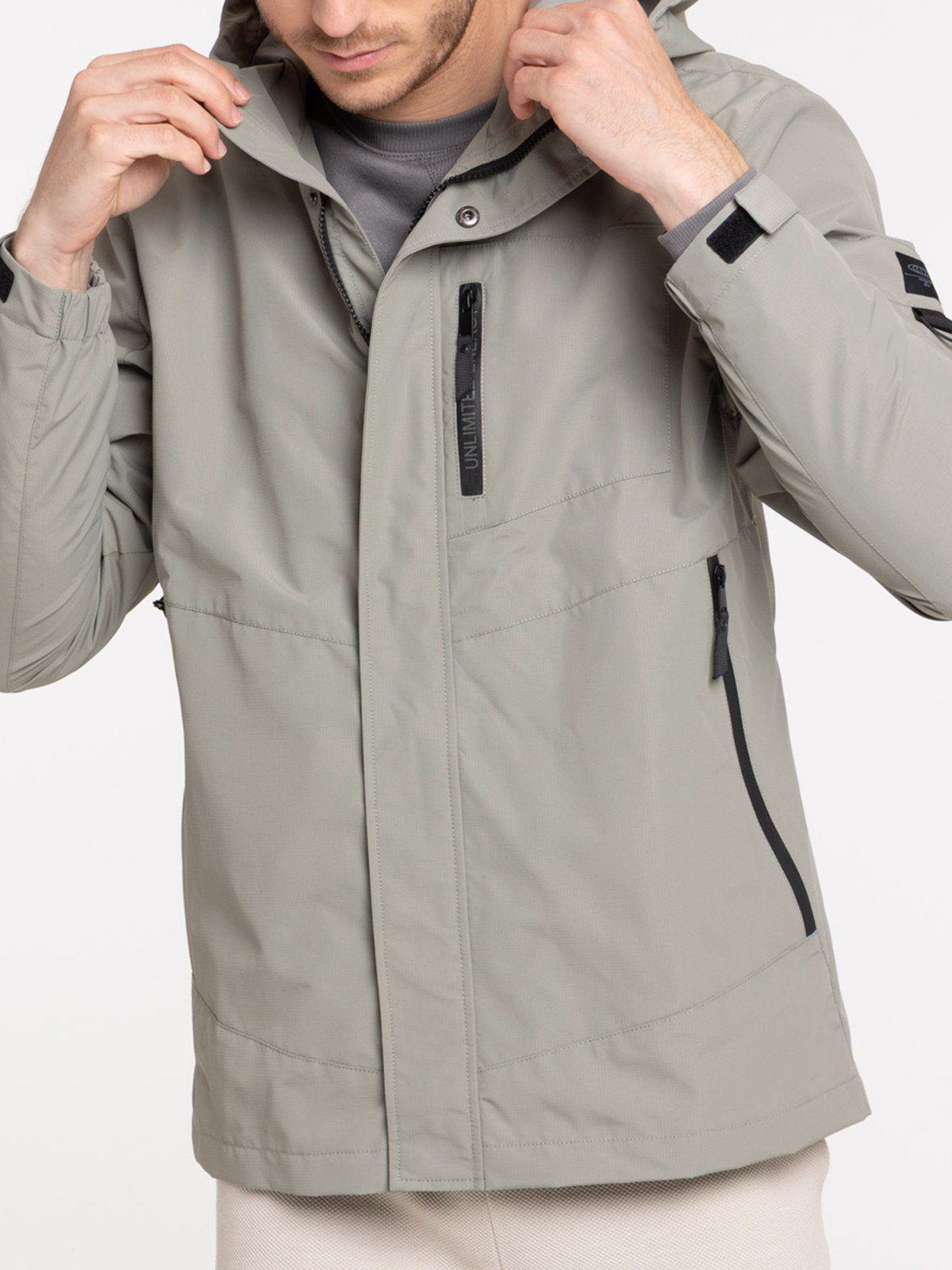 Blouson capuche multipoches homme Blouson capuche multipoches homme