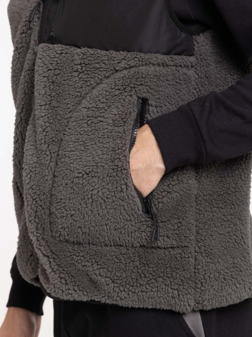 Veste col montant sans...