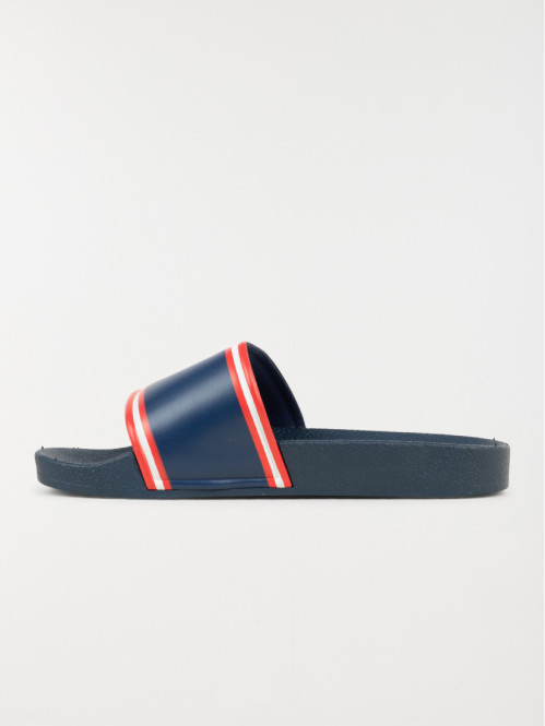 Claquette garçon marine...