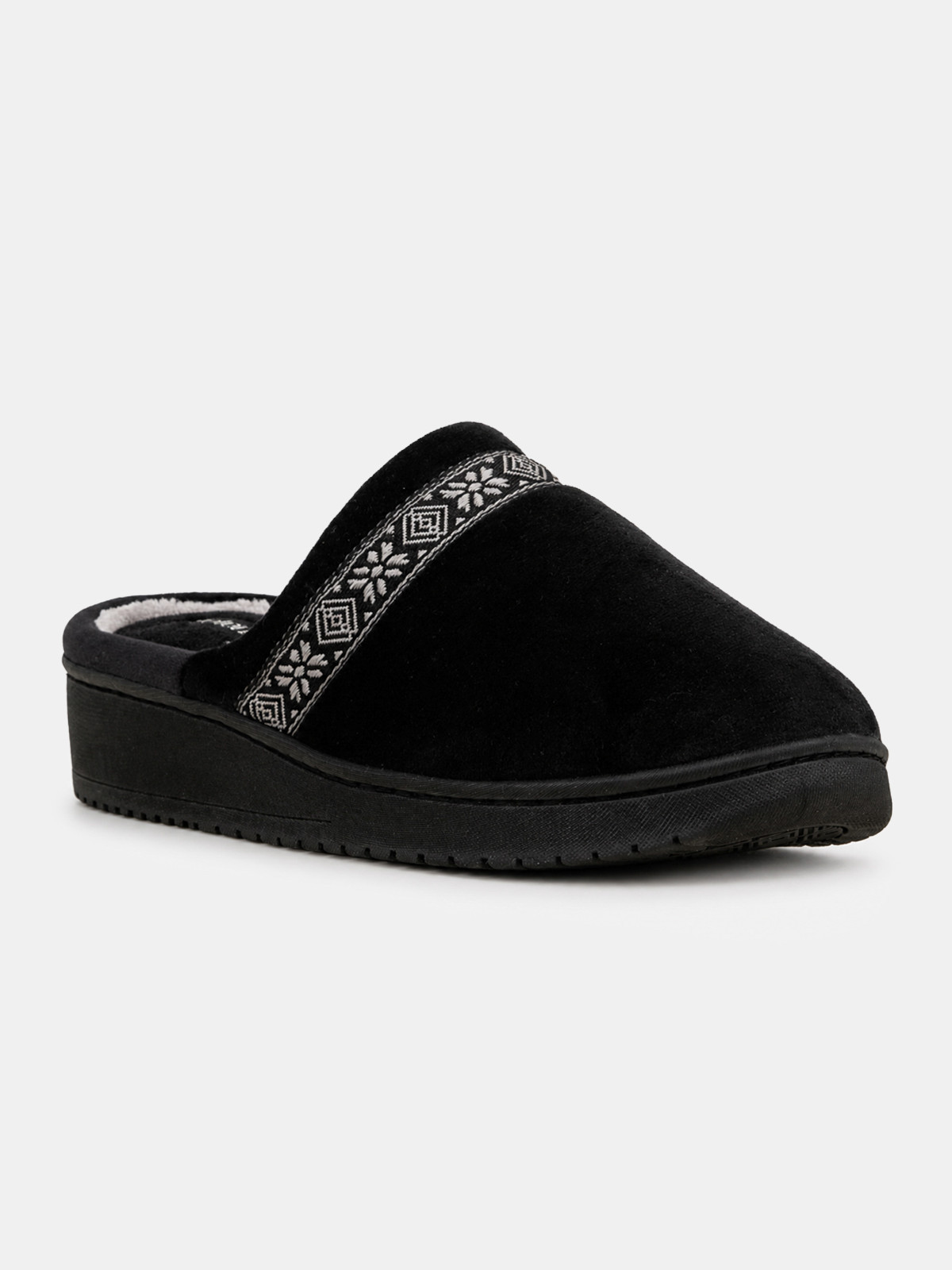 Chaussons noirs ISOTONER femme (36-41) Chaussons noirs ISOTONER femme (36-41)