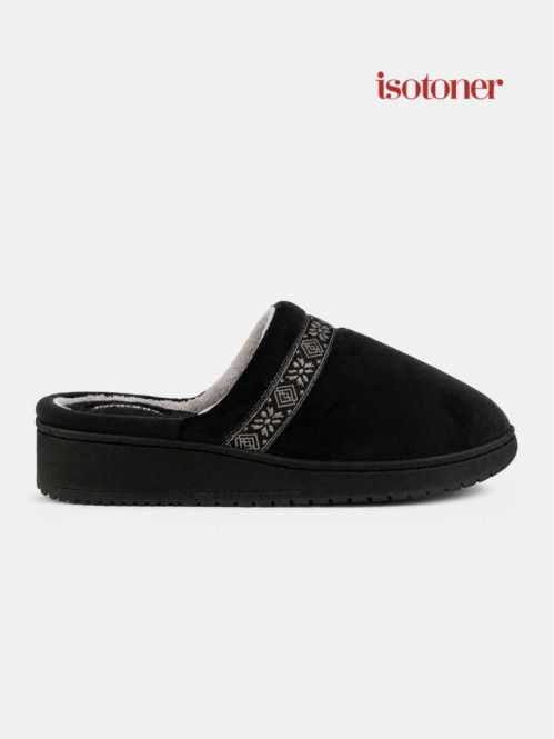 Chaussons noirs ISOTONER...
