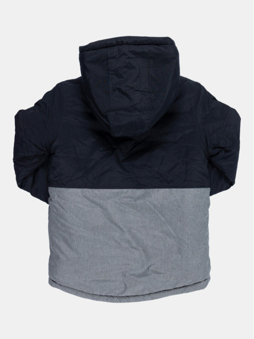Parka capuche tricolore...