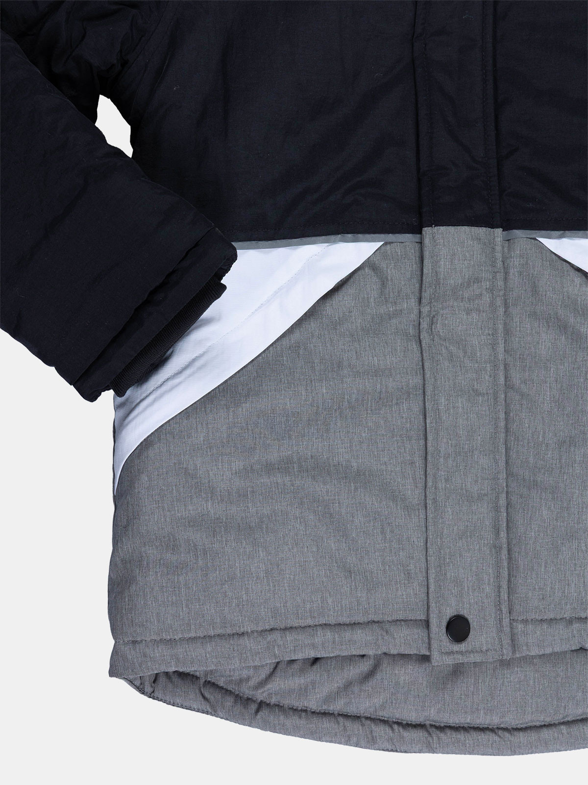 Parka capuche tricolore garçon (3-12A) Parka capuche tricolore garçon (3-12A)