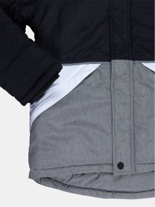 Parka capuche tricolore...