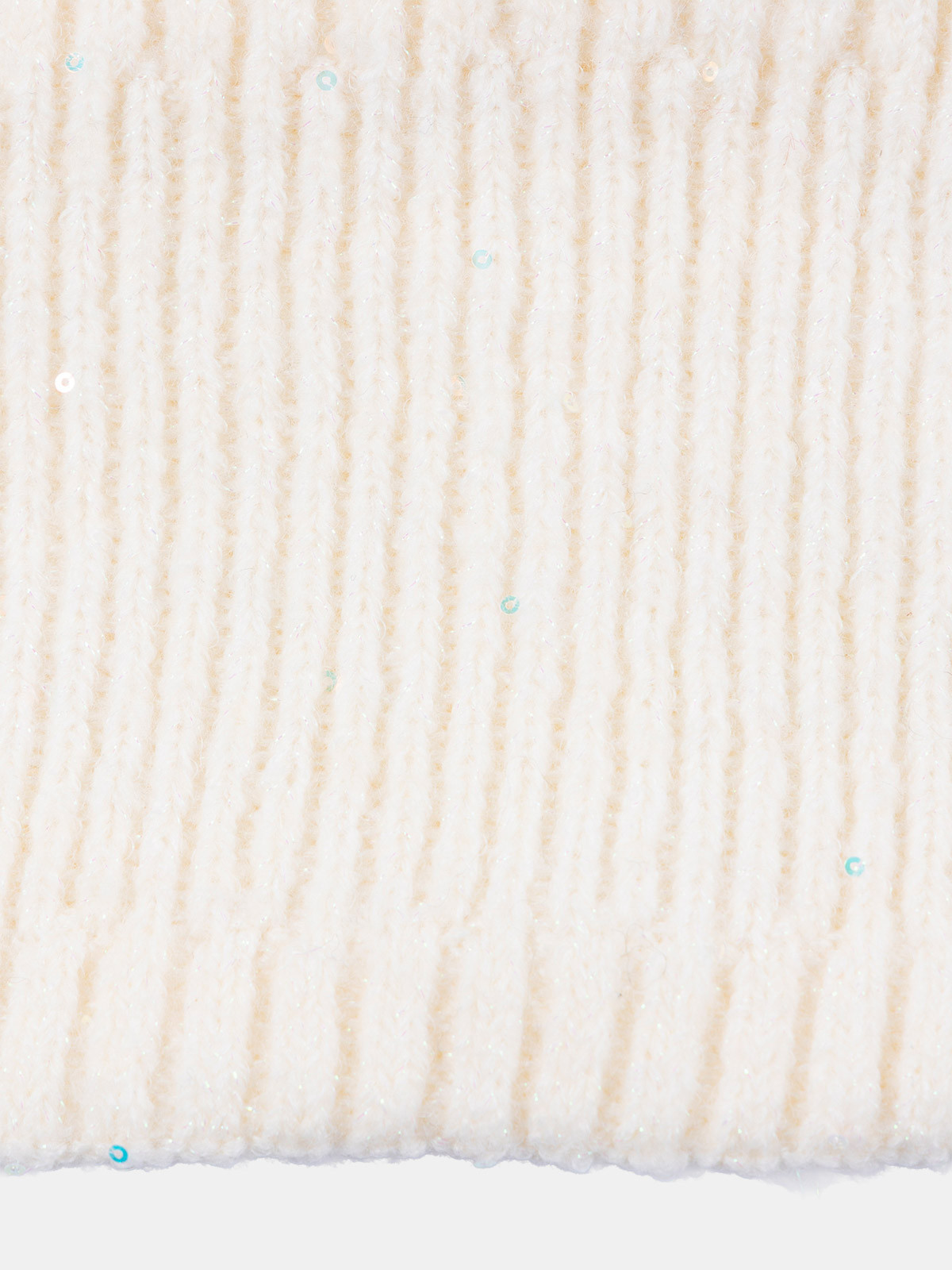 Snood écru sequins fille Snood écru sequins fille