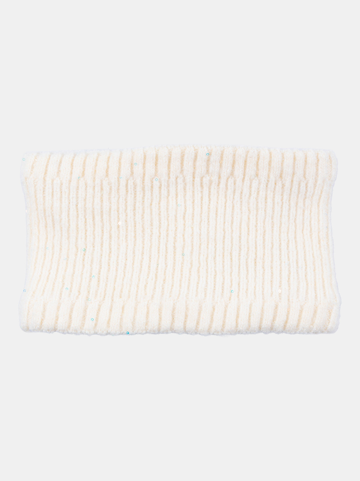 Snood écru sequins fille Snood écru sequins fille