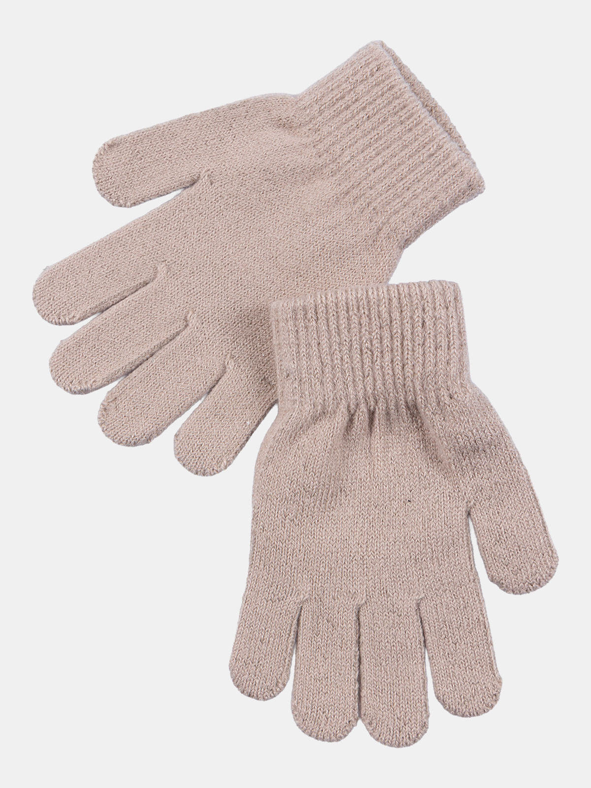Gants basiques camel chiné enfant Gants basiques camel chiné enfant