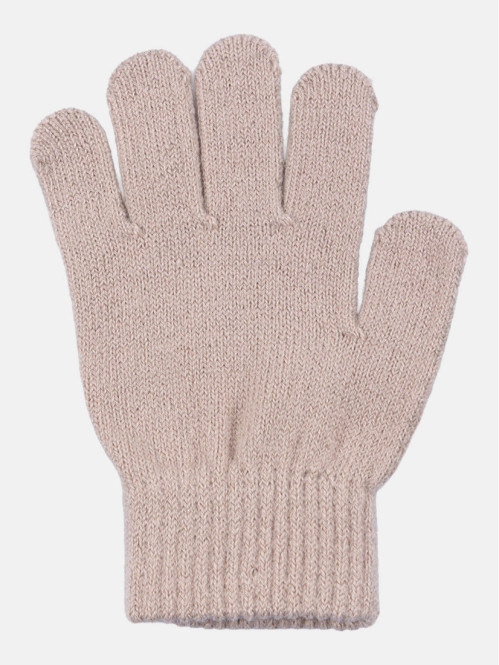 Gants basiques camel chiné...