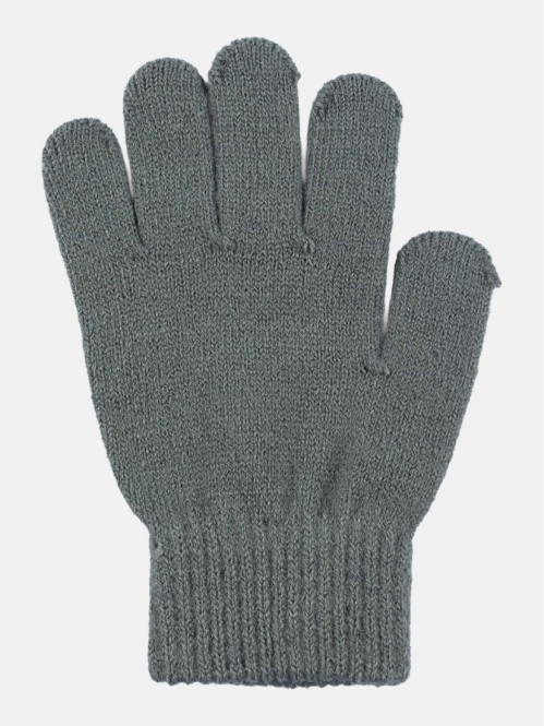 Gants basiques kaki enfant