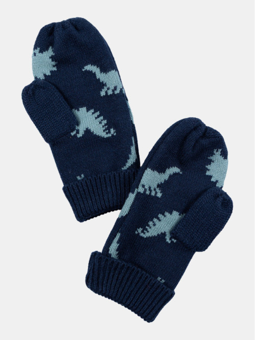 Moufles motifs dinosaures...