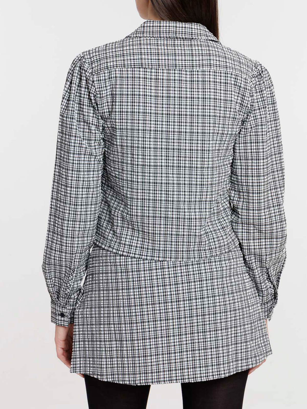 Chemise à carreaux courte femme Chemise à carreaux courte femme