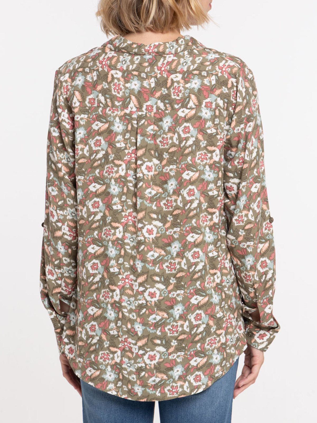Blouse motif ethnique femme