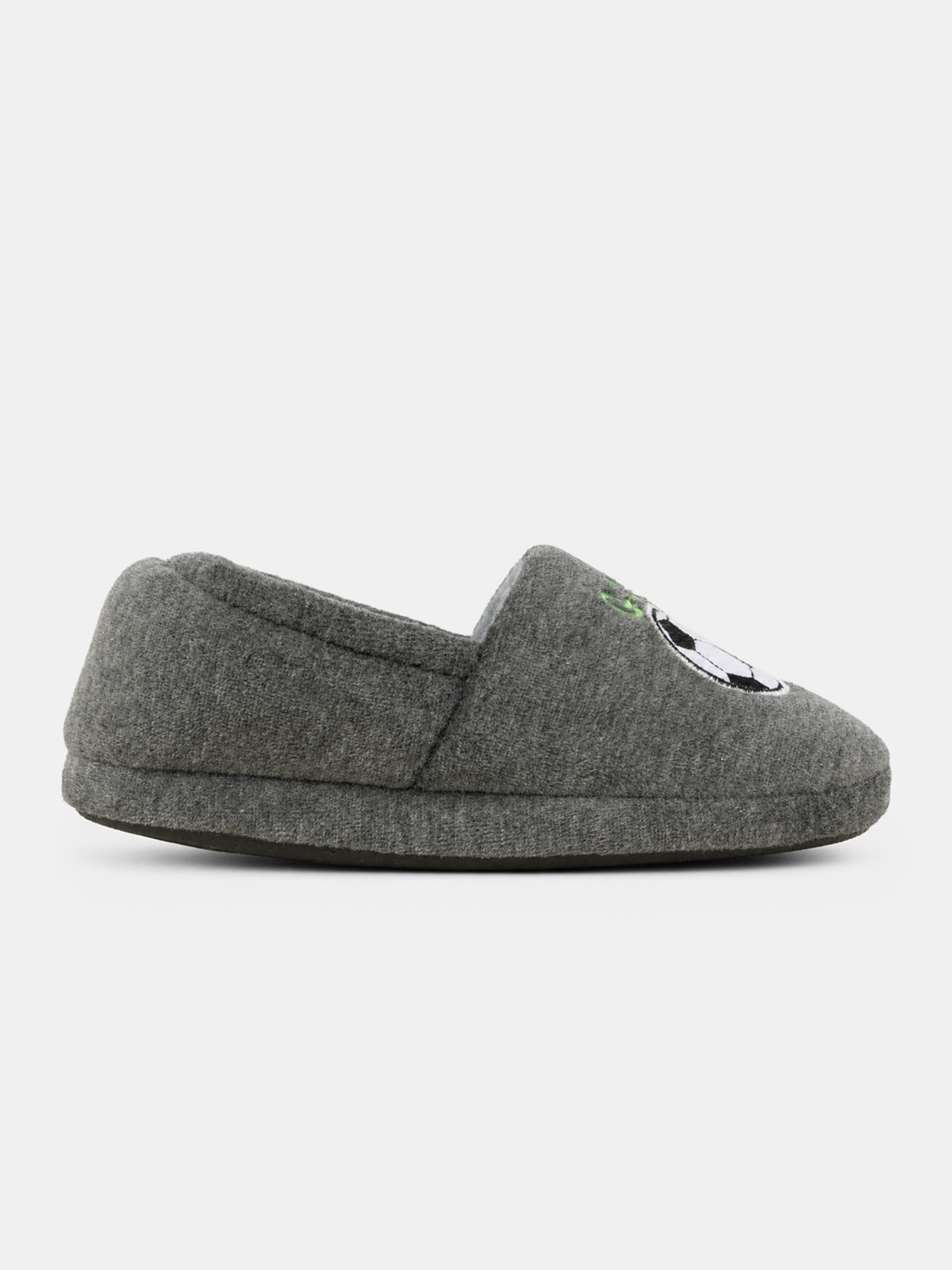 Chausson gris football garçon (33-39)
