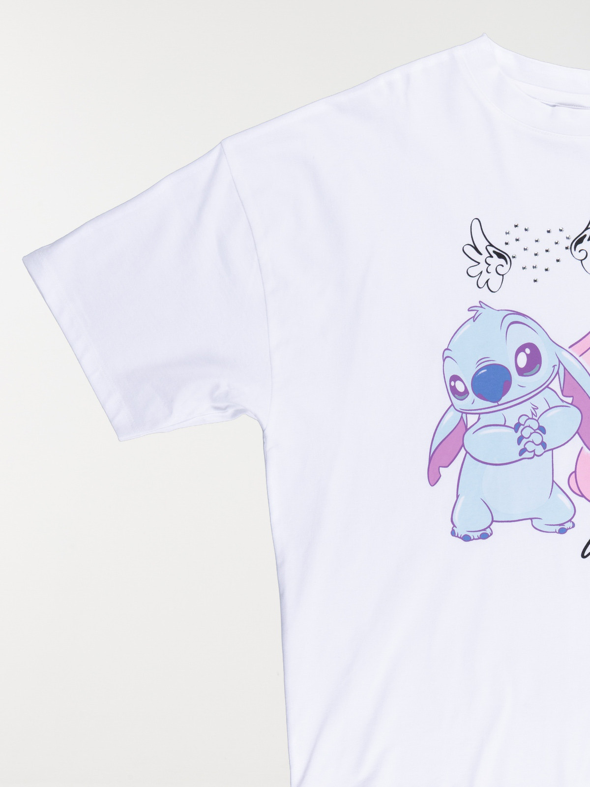 T-shirt Stitch et Angel fille (XXS-M)