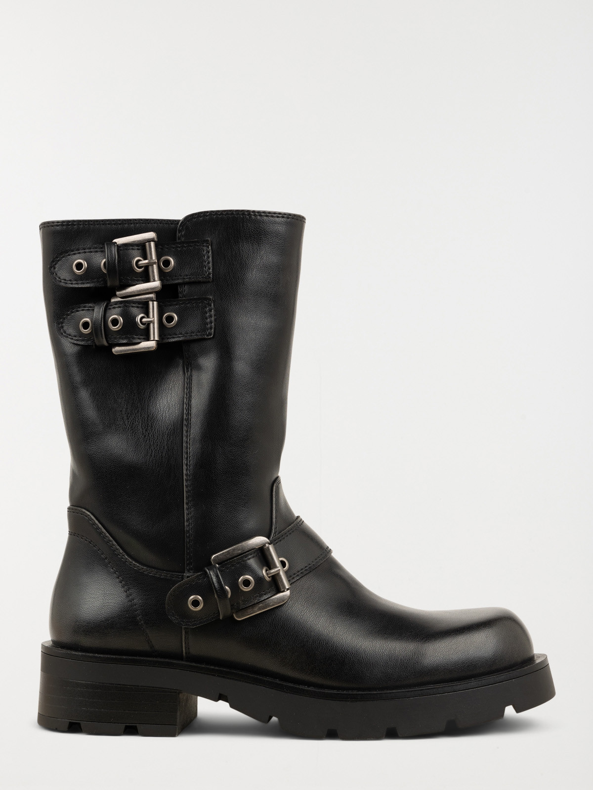 Bottines plates zippées femme (36-41)