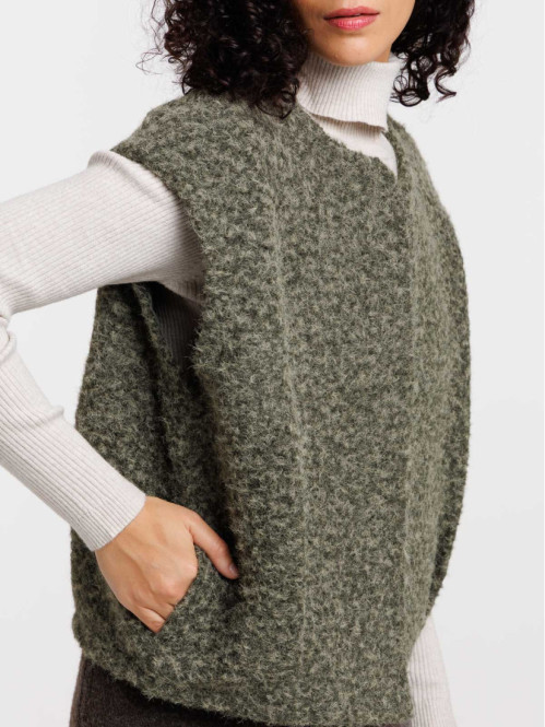 Veste sans manches smokey...