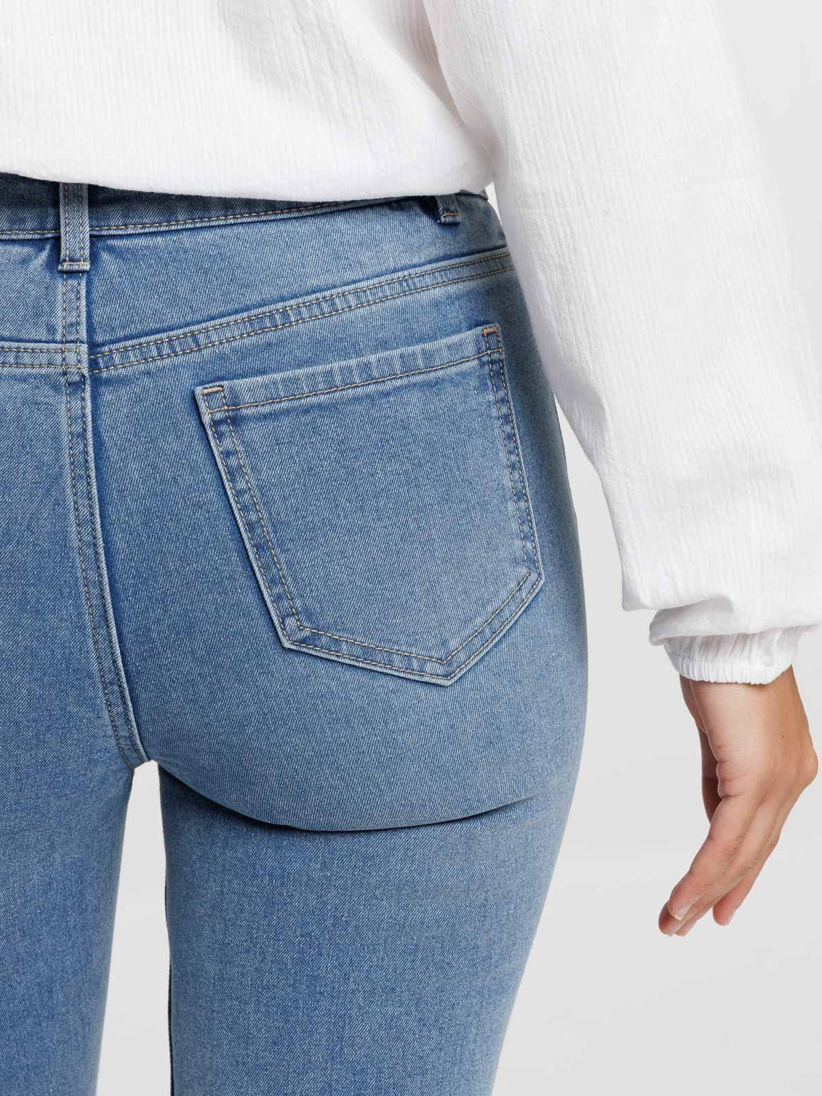 Jean flare double stone femme Jean flare double stone femme