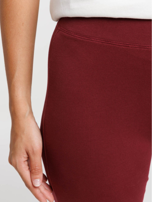 Pantalon sport basique évasé femme