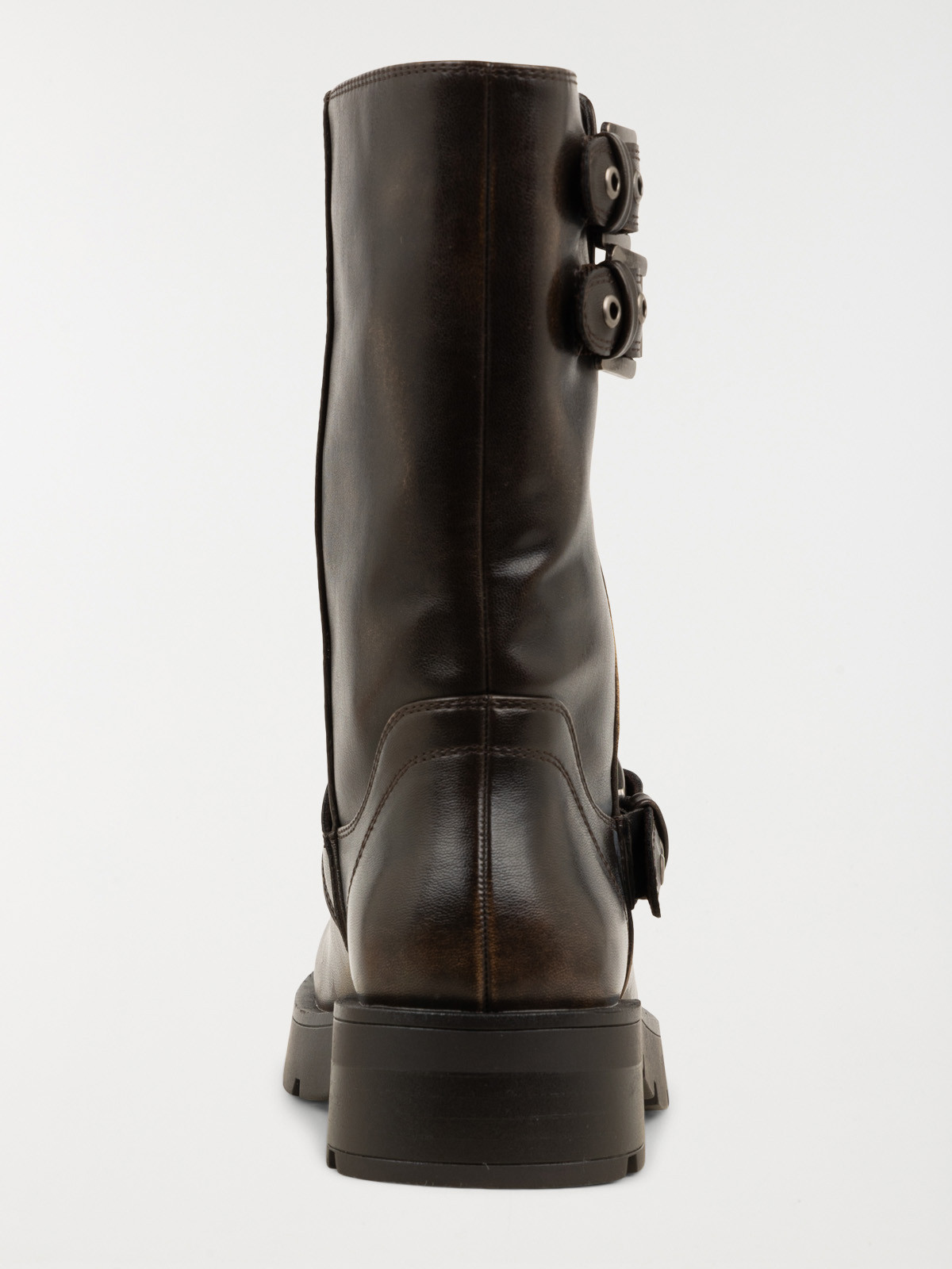 Bottines zippées plates femme (36-41)