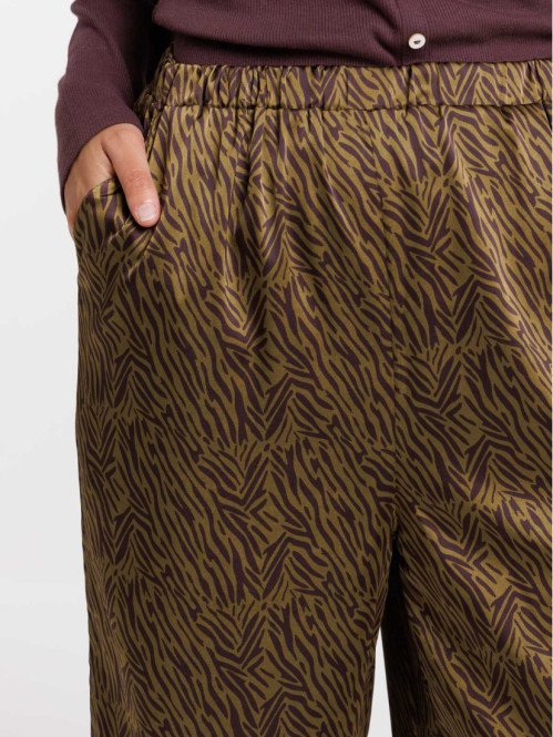 Pantalon de nuit imprimé femme