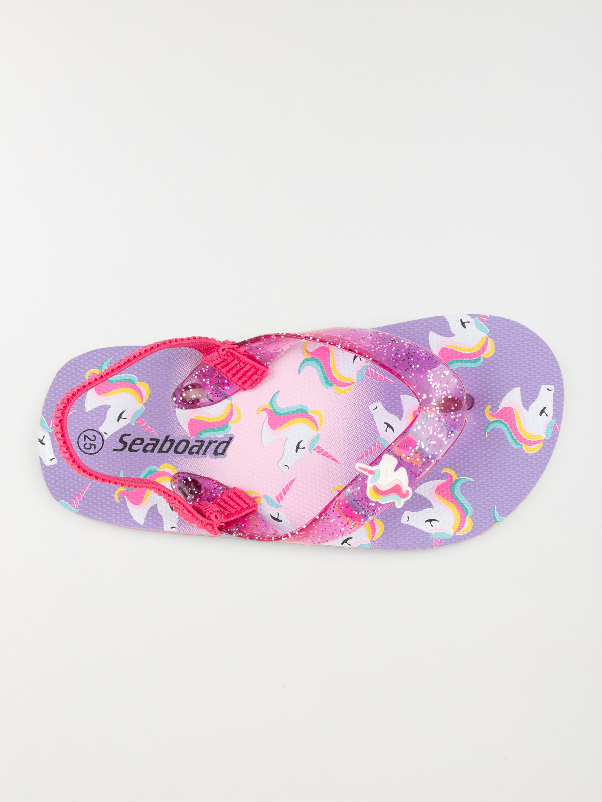 Tong licorne rose fille (24-30)