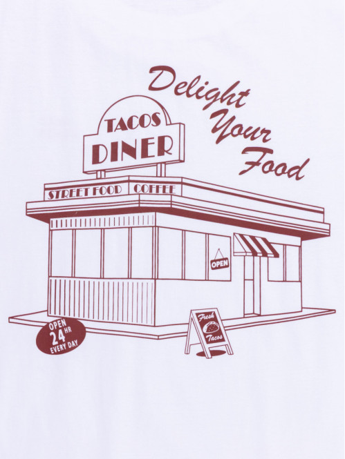 T-shirt Tacos Diner garçon...