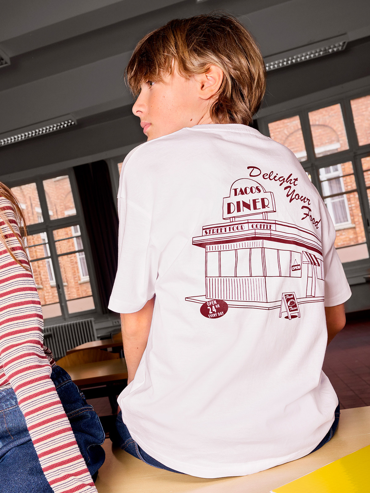 T-shirt Tacos Diner garçon (XXS-M) T-shirt Tacos Diner garçon (XXS-M)