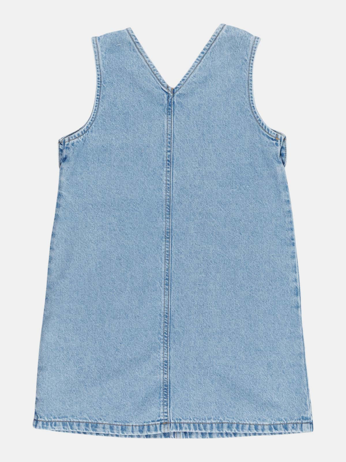 Robe chasuble double stone fille (3-12A) Robe chasuble double stone fille (3-12A)