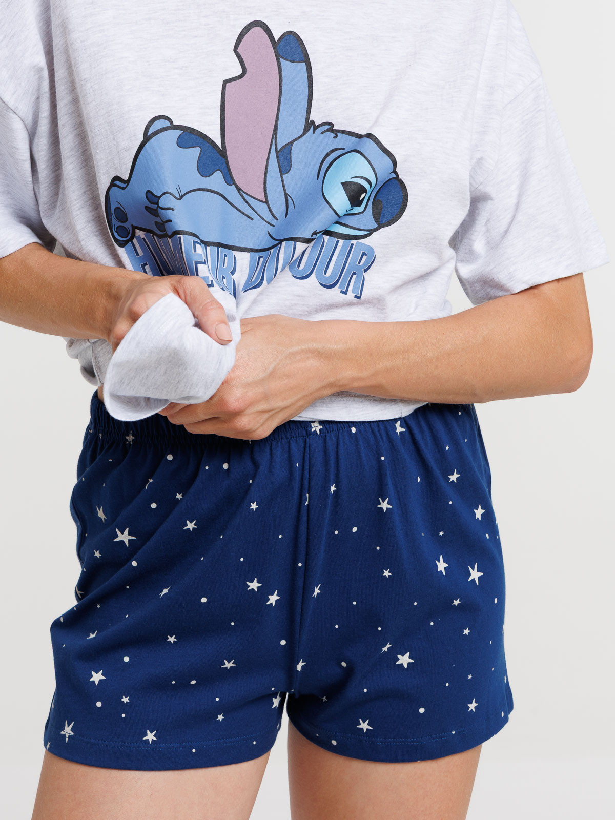 Pyjama short STITCH femme Pyjama short STITCH femme