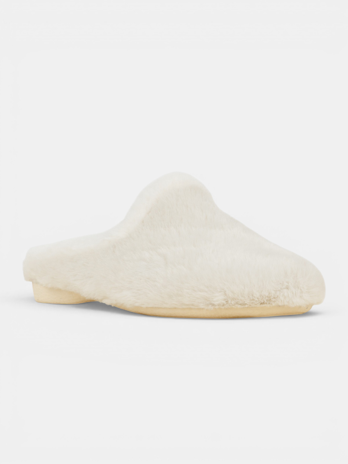 Chaussons écru femme (36-41) Chaussons écru femme (36-41)