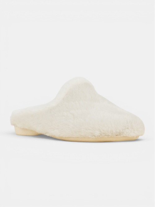 Chaussons écru femme (36-41)