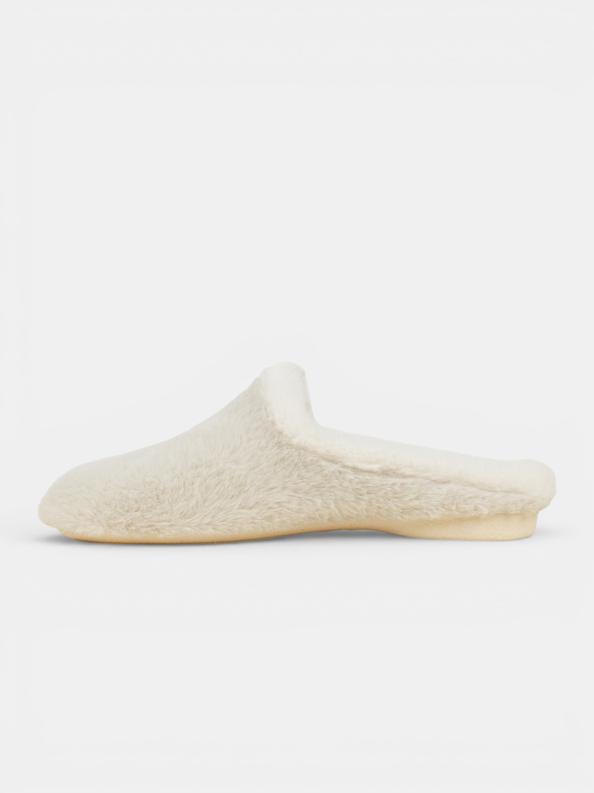 Chaussons écru femme (36-41) Chaussons écru femme (36-41)
