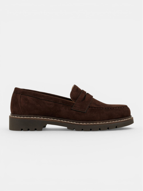 Mocassins marrons femme...