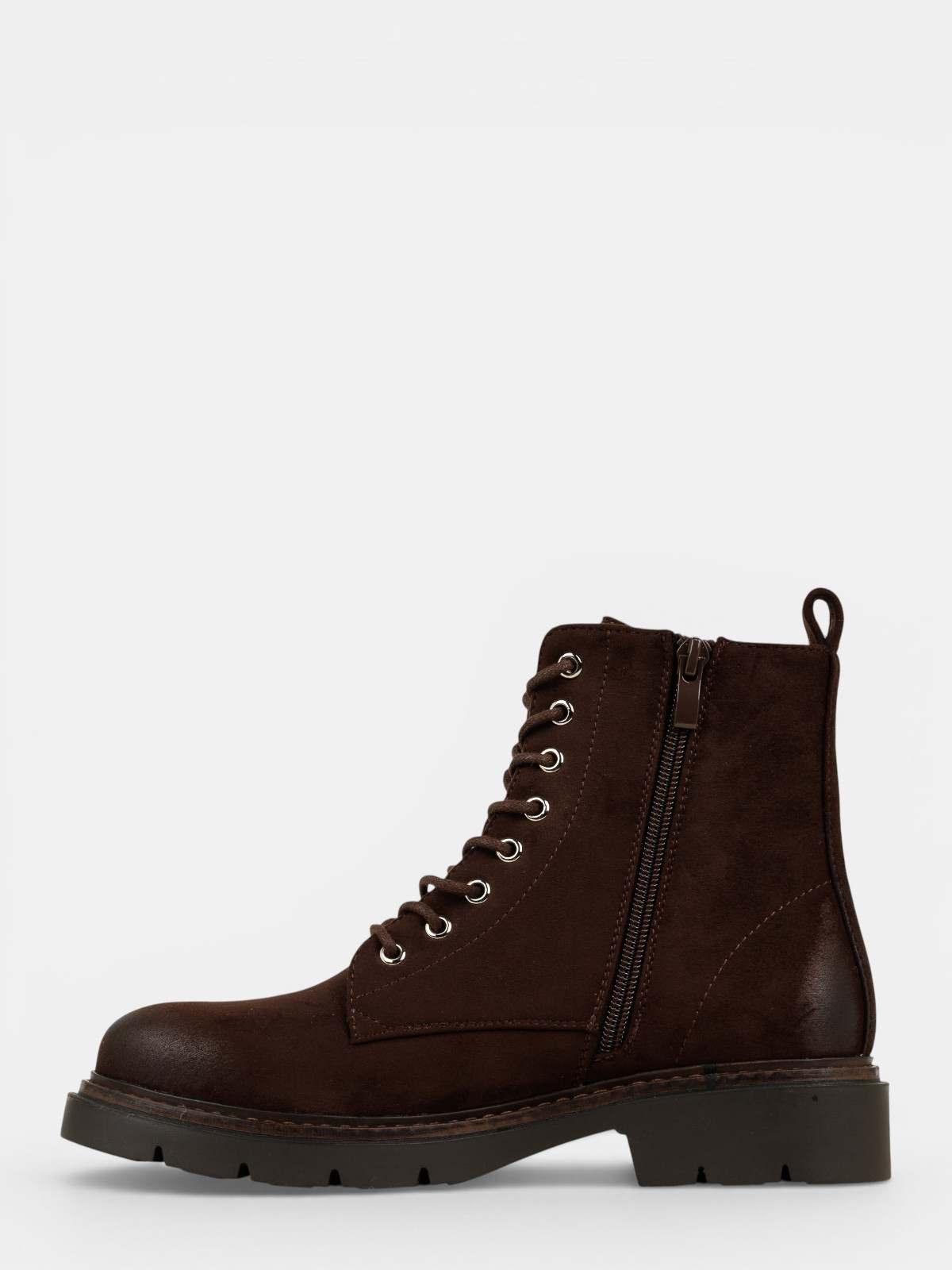 Bottines plates à lacets femme (36-41)