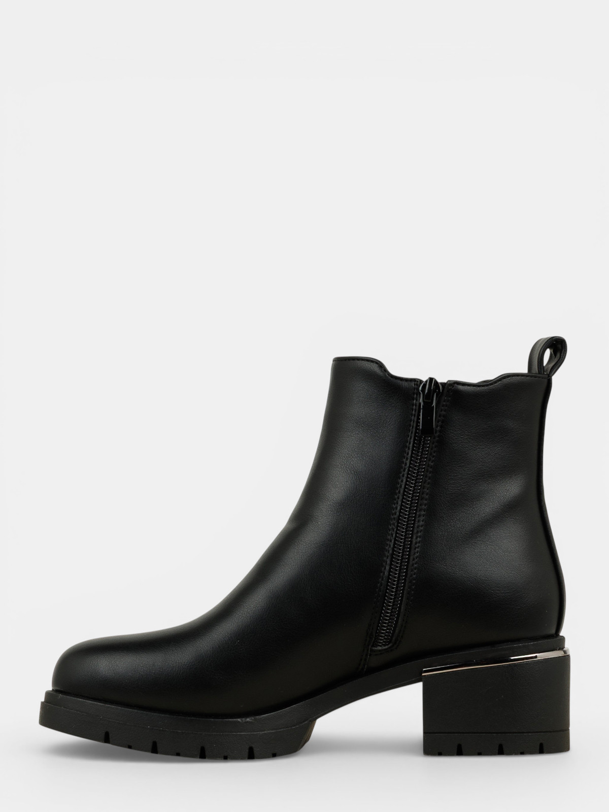 Bottines noires à talons femme (36-41) Bottines noires à talons femme (36-41)