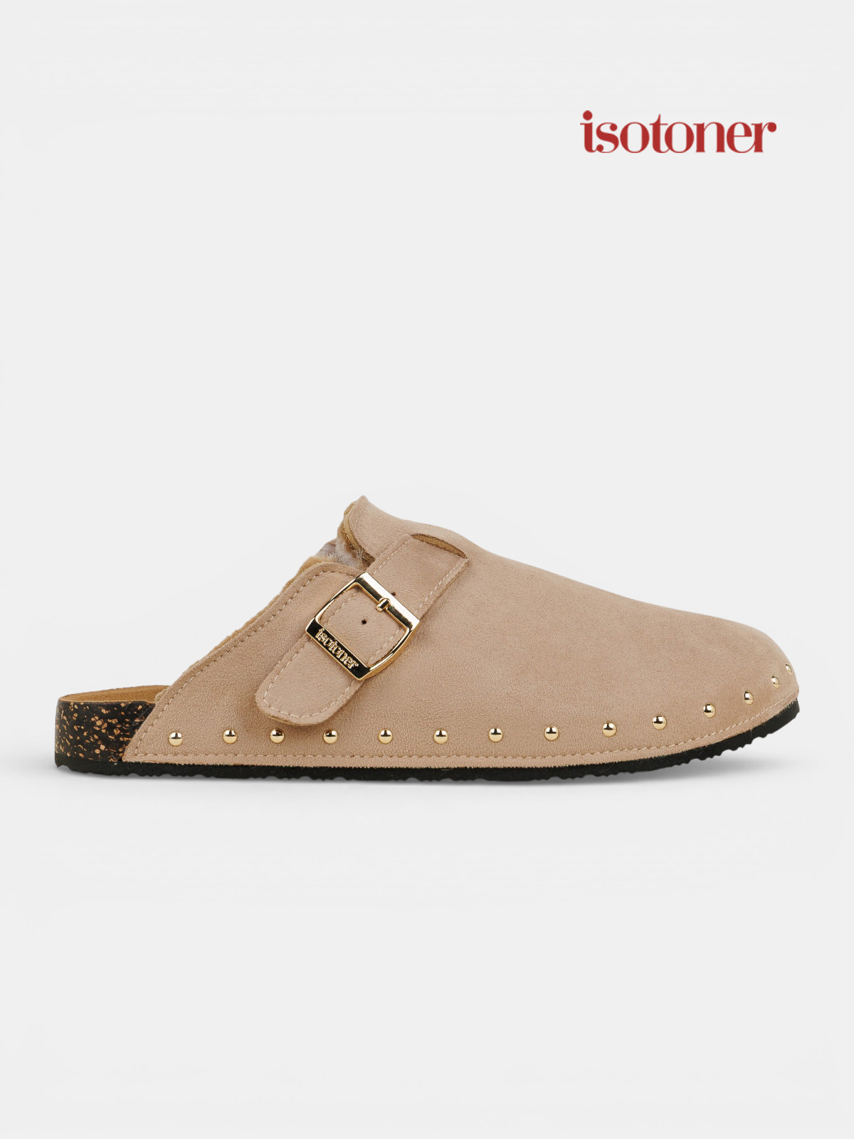 Mules femme ISOTONER beige (36-41)