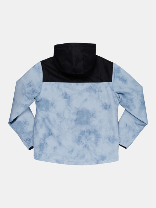 Blouson bicolore capuche...