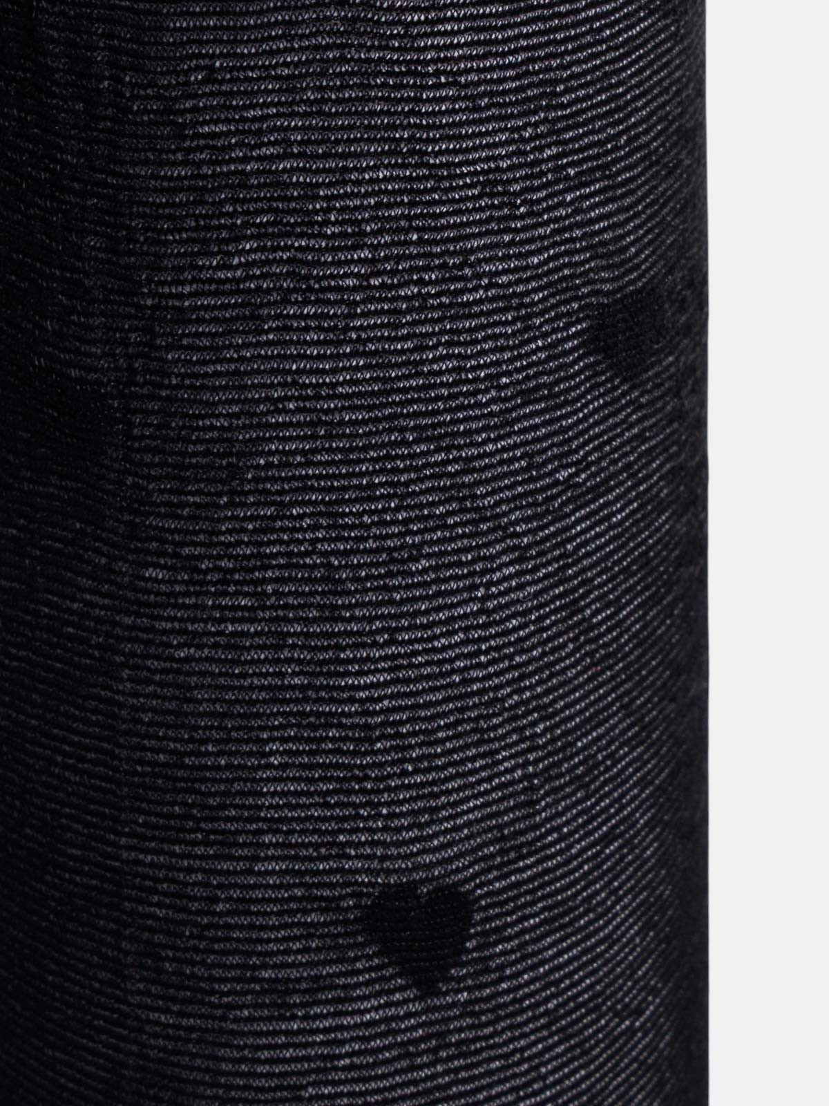 Collant motif coeur noir femme Collant motif coeur noir femme