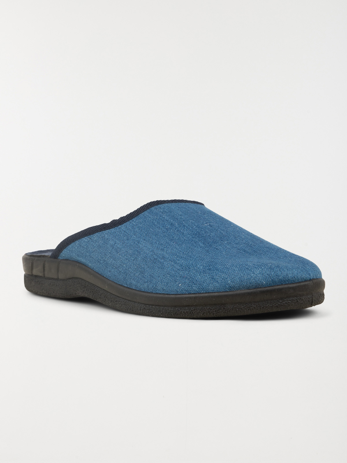 Chaussons mules bleu jean homme (40-46) Chaussons mules bleu jean homme (40-46)