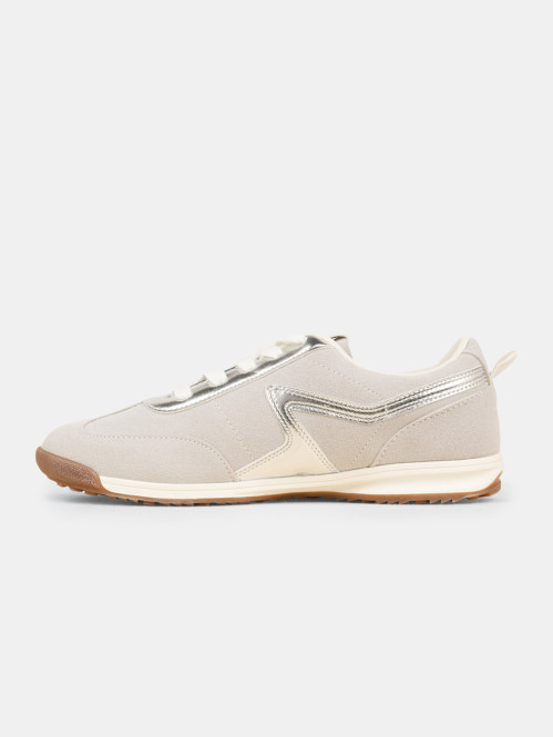 Baskets grises femme (36-41)